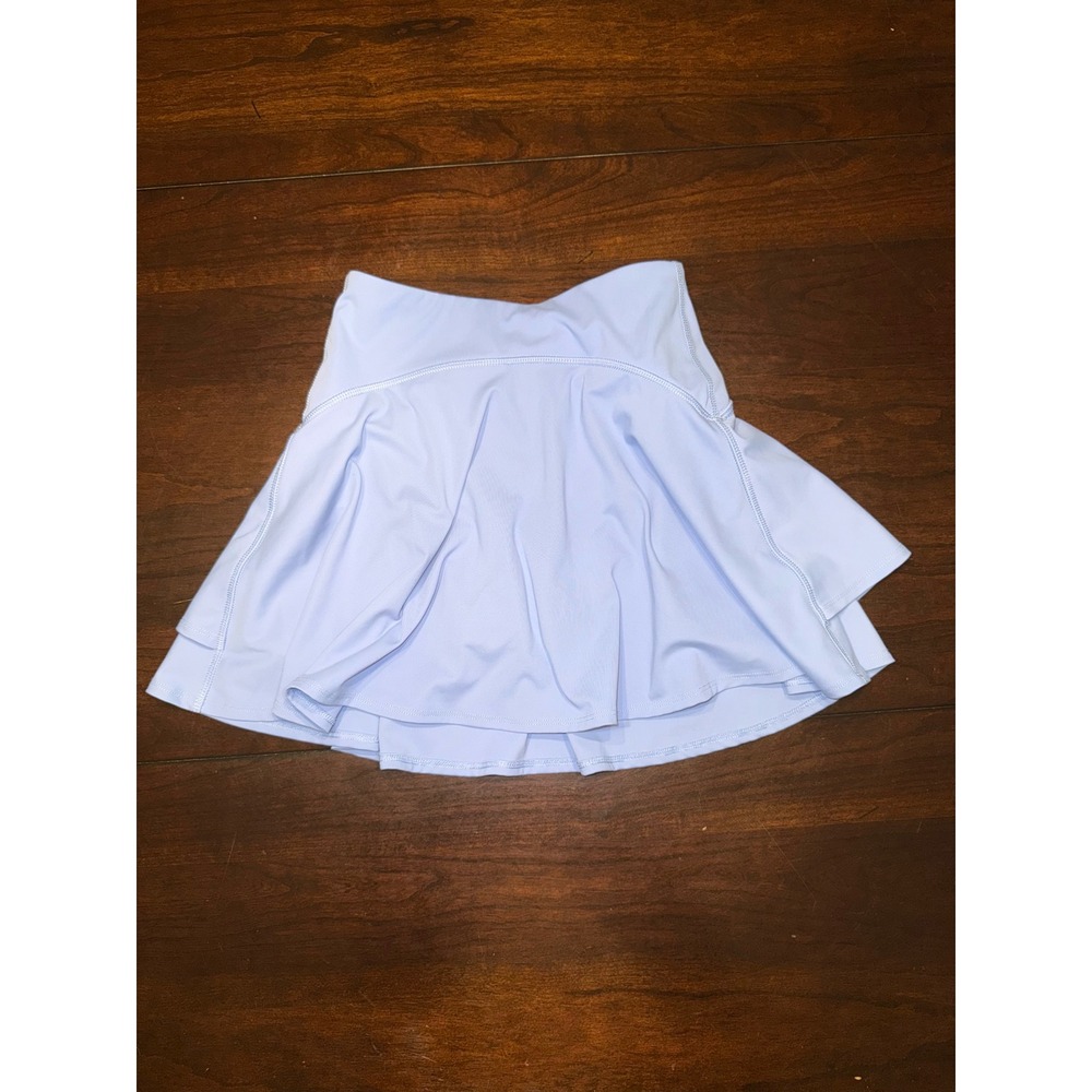 Old Navy Active Powersoft Skort Extra High Rise Ruffle Blue XS